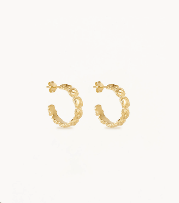 BY CHARLOTTE All Kinds Of Beautiful Hoops - 18k Gold Vermeil