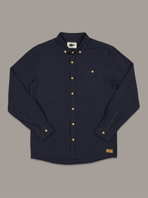 JUST ANOTHER FISHERMAN Anchorage Shirt - Squid Ink