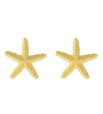 ME THE LABEL Starfish Earrings - Gold