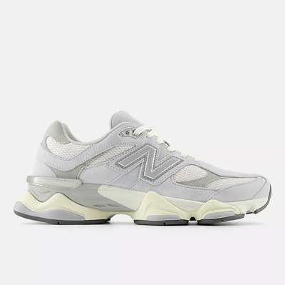 NEW BALANCE 9060 Sneakers - Granite/Pink/Silver Metallic