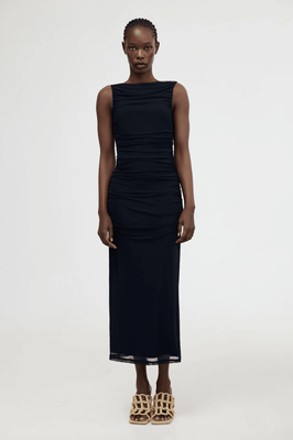 SIGNIFICANT OTHER Saria Midi Dress - Midnight