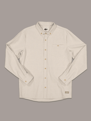 JUST ANOTHER FISHERMAN Anchorage Shirt - Sand
