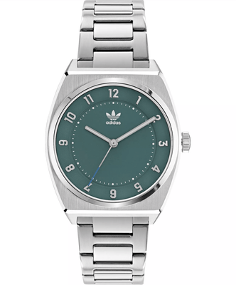 ADIDAS WATCHES Code Two Watch - Silver/Green