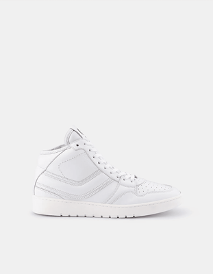 DEPARTMENT OF FINERY Verona Sneaker - White Leather