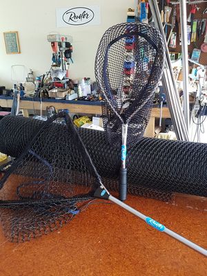 Rusler Fishing Gear  Ultimate Collapsible/Folding landing net, Landing Nets