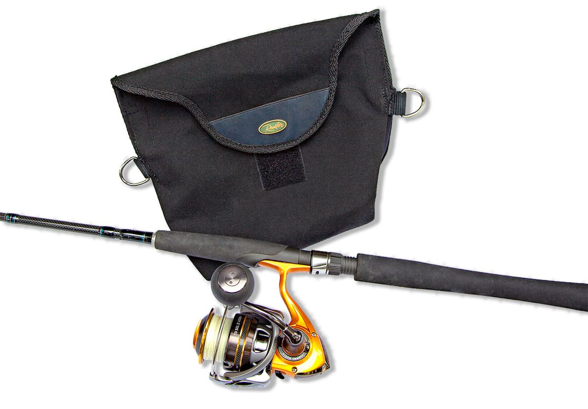 Rusler Fishing Gear  Reel Cover for JetSki Fishing, Jet Ski Fishing