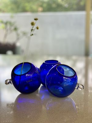 Glass Spheres - Azul