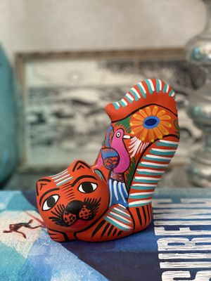 Hand painted Ceramic Cat