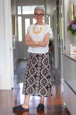 June Label - Frida inspired - Designed and Made In NZ - Flowers Skirt