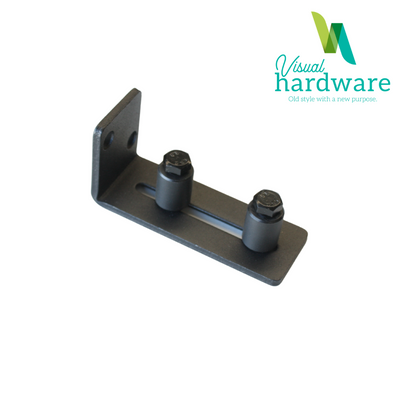 Adjustable Door Guide with Double Rollers