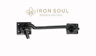 Iron Soul Chunky Hook and Eye Lock (3 sizes), Door Accessories