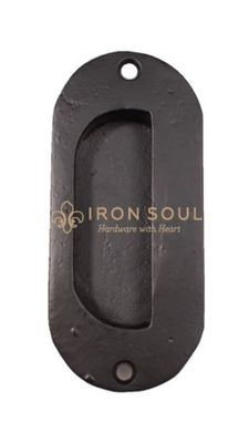 Iron Soul Oval Recess Handle 130mm