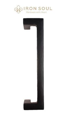 Iron Soul Offset Modern Block Handle (Three Sizes)