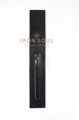 Iron Soul Heavy Curved Handle on Plate 460mm