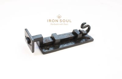 ​Iron Soul Gothic Door Bolt (Necked) 120mm