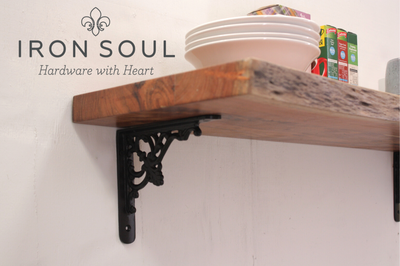 Iron Soul Edwardian Shelf Bracket (Three Sizes)