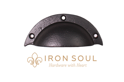 Iron Soul Cup Cabinet Pull (Two Sizes)