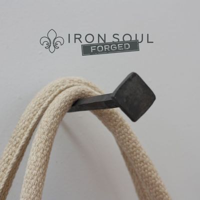 Iron Soul Forged Nail Square Head ( 2 sizes)