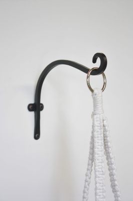 Wall Mounted Planter Hook (Two Sizes), Hooks and Rails
