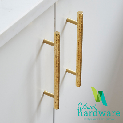 Brass Incised Pull Handle (5 sizes)