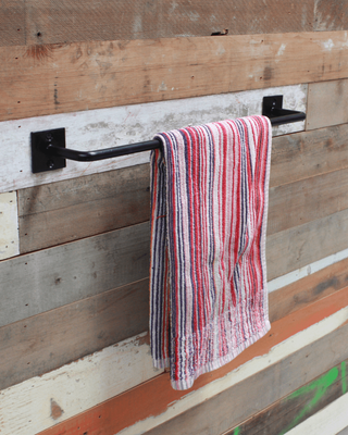 Iron Soul Hand Forged Elementary Towel Rail - Two Sizes