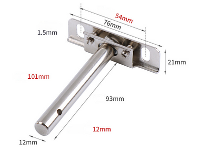 Adjustable Floating Shelf Bracket - Single Prong Style (2 sizes)