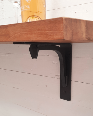 Iron Soul Forged Railway Nail Shelf Bracket (214mm)