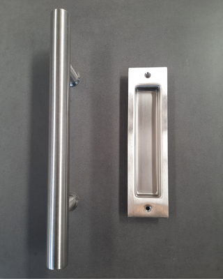 Urban Round Handle with Recess - 300mm - Stainless Steel