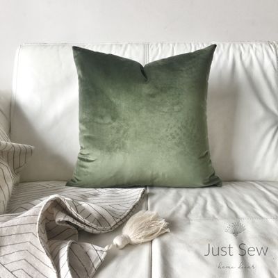 Velvet Forest Cushion