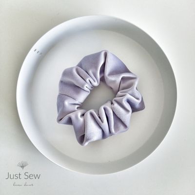 Velvet Scrunchie Lilac