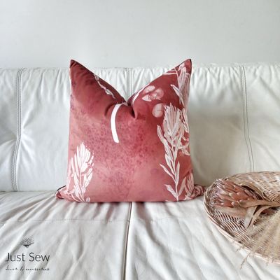 Amber Velvet Cushion