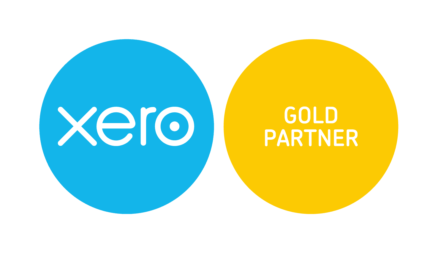 ero logo in a blue circle next to a yellow circle with "Gold Partner" text