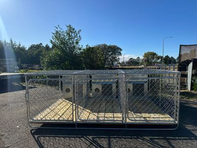 ⚡️Priority Order - Faster Delivery!  Triple Dog Kennel and Run