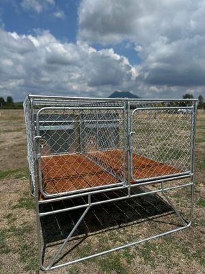⚡️Priority - NEW - Raised Double Run and Kennels Large