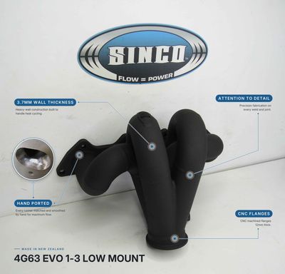 Evo 1-3 T3 or Vband - Turbo Manifold