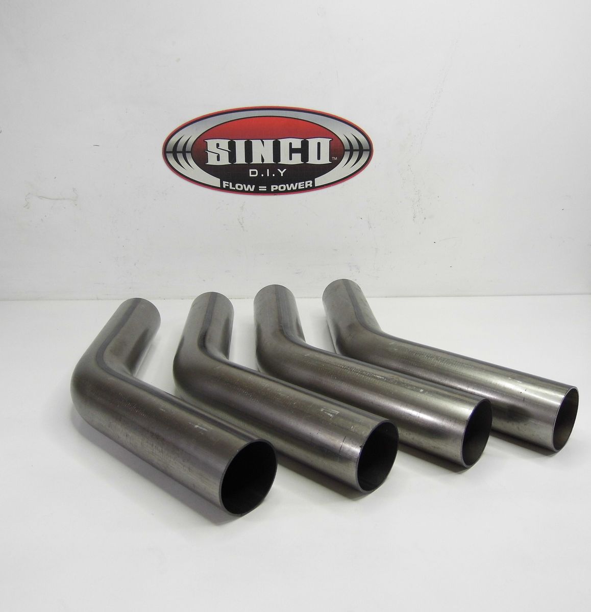 thumbnail image 2 of Build Your Own Exhaust: 4x 2.5" Mild Steel 45° Mandrel Bend Pipes – 18-Gauge, DIY Fabrication 2 of 5