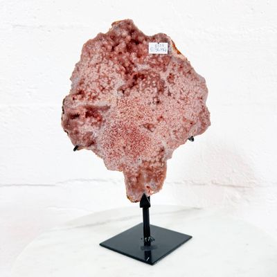 Pink Amethyst Slab on Stand