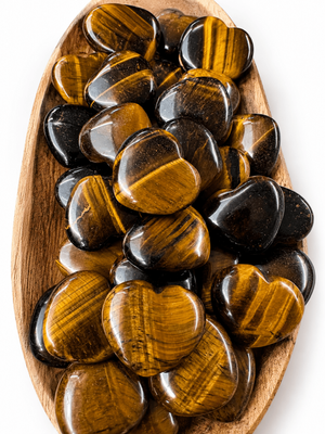 Tigers Eye Heart