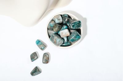 Blue Apatite Tumble