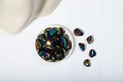 Titanium Aura Quartz Tumble