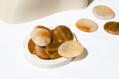 Yellow Jade Worry Stone