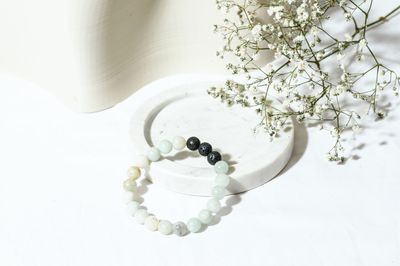 Amazonite &amp; Lava Diffuser Bracelet