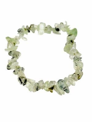 Prehnite Chip Bracelet