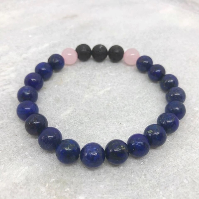 Lapis Lazuli Diffuser Bracelet