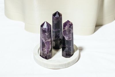 Chevron Amethyst Tower