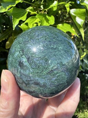 Moss Agate Sphere