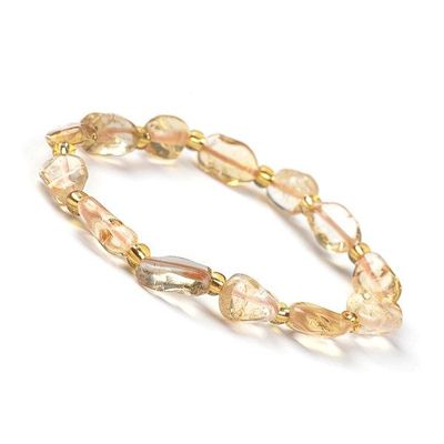 Citrine Nugget Bracelet