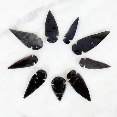 Obsidian Arrowheads