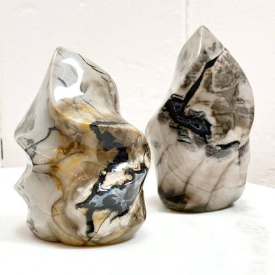 Volcanic Agate Flame