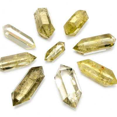 Citrine Double Terminated Points